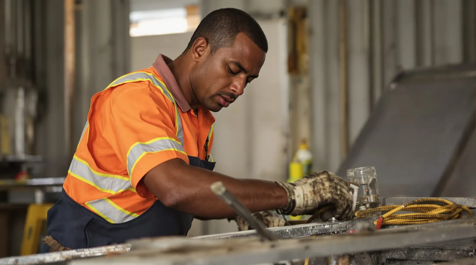 Rail worker in Australia