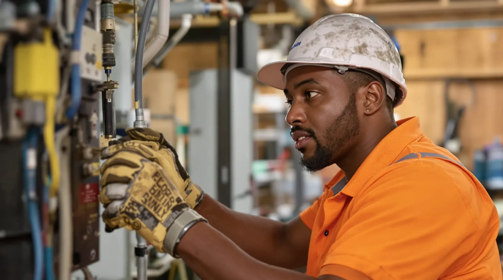 Energy field crews worker in New Zealand