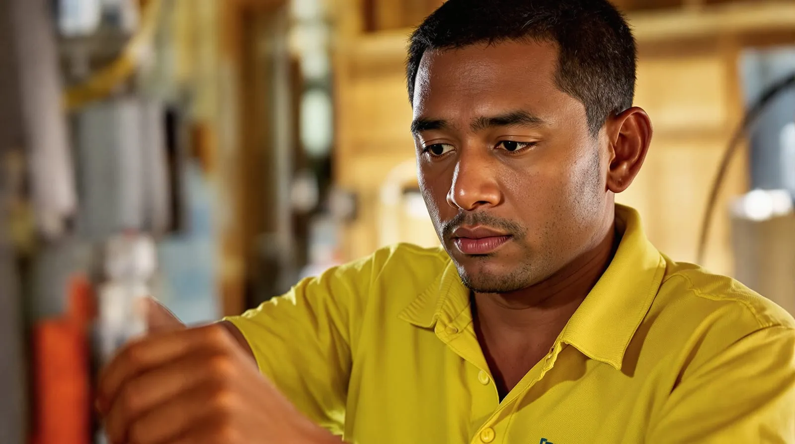 Telecommunications field worker in Australia